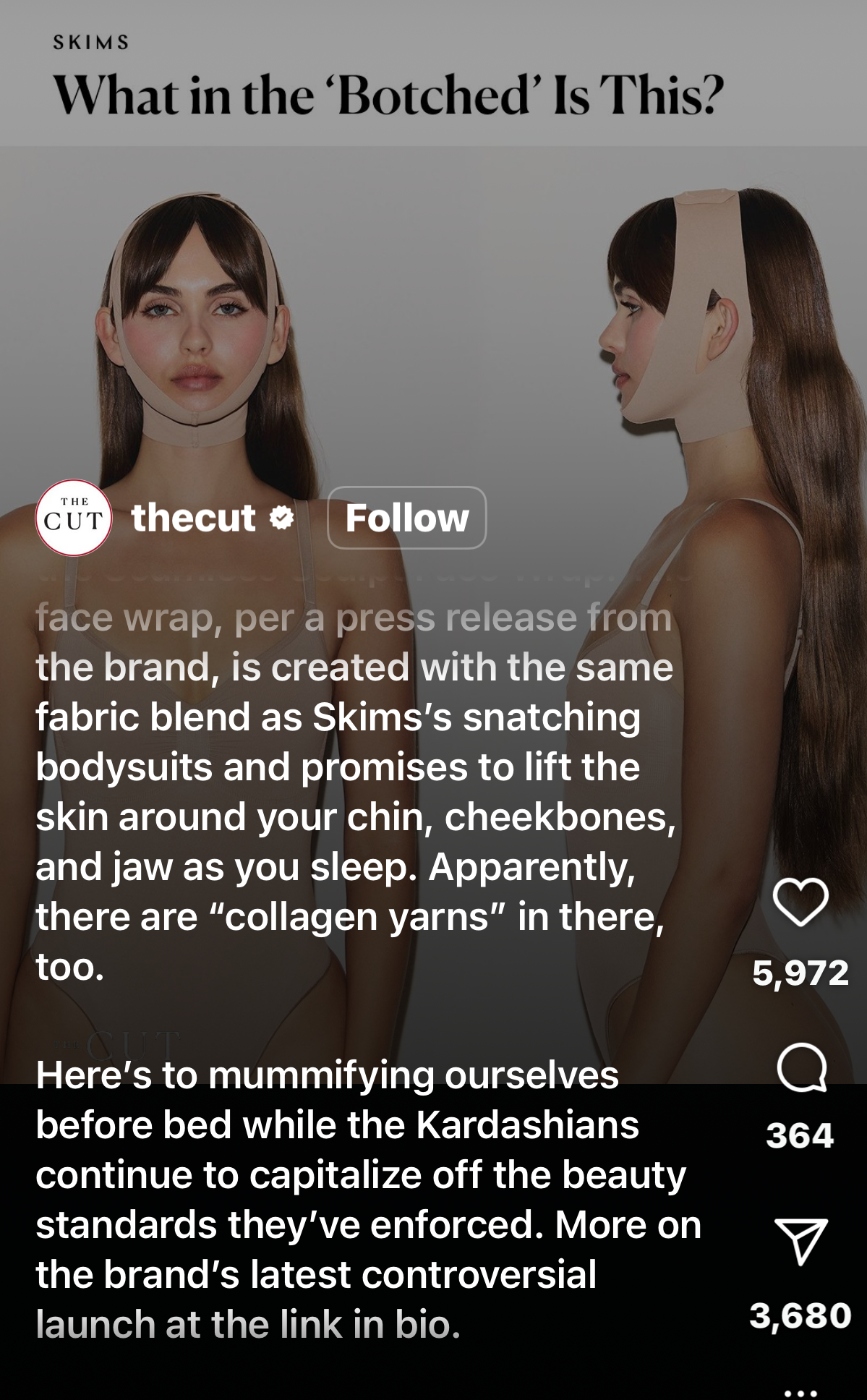 Skims Face Wrap Backlash 4